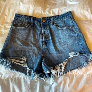 target jean shorts
